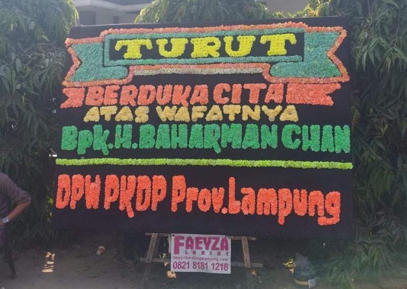 Papan Bunga Duka Cita Lampung Timur