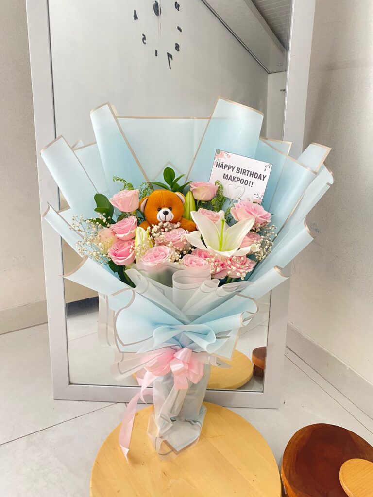 Buket Lily Bandar Lampung Faeyza Florist