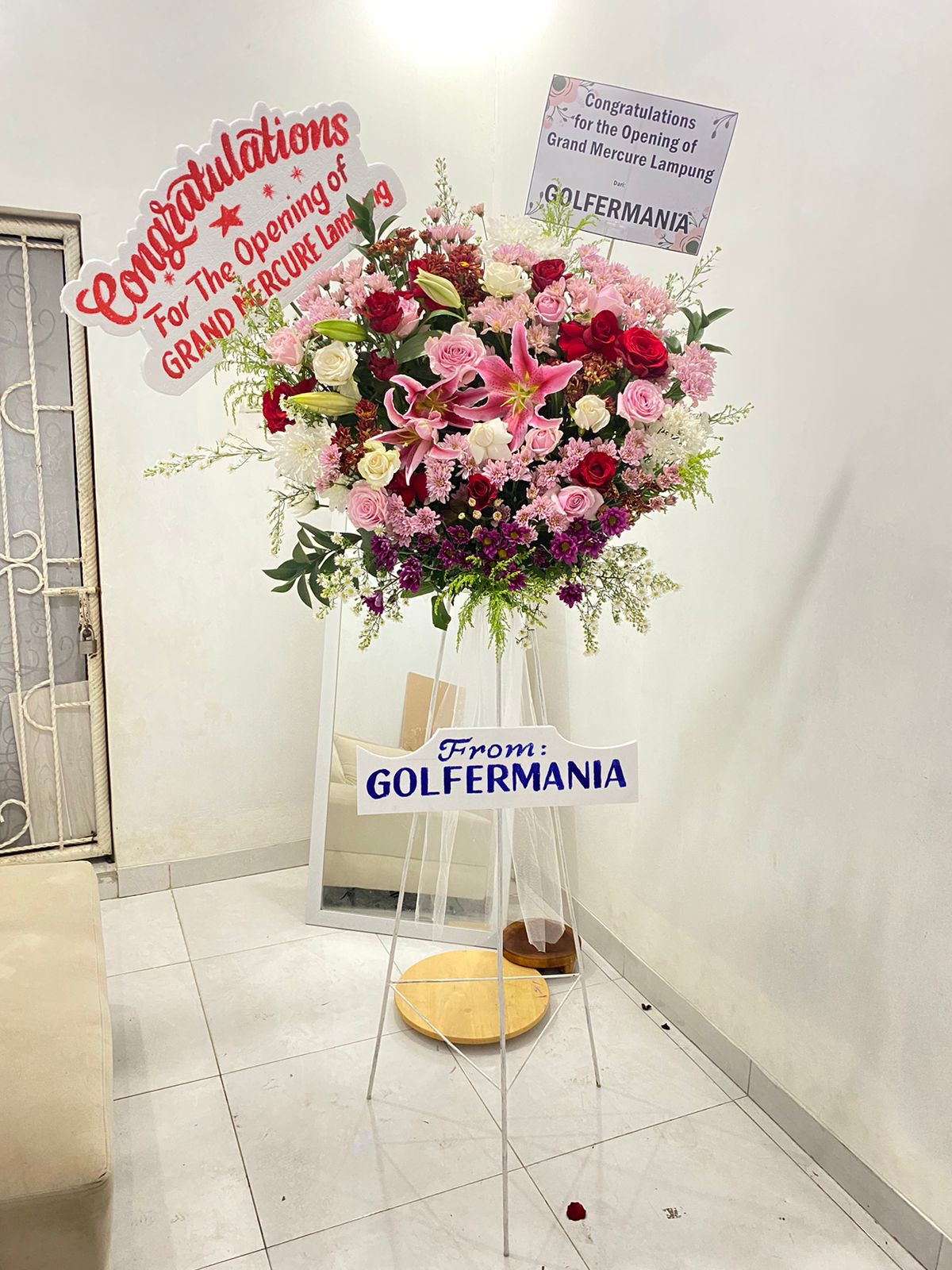 Standing Flower Lampung Faeyza Florist