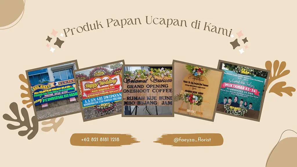 Toko Karangan Papan Bunga Terlengkap dan Murah di Pringsewu Lampung