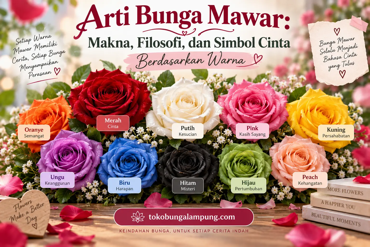 Arti Bunga Mawar